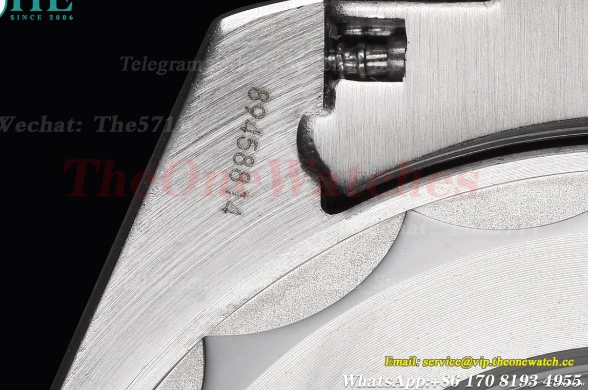 GDF Black 43mm 600m SS Seamaster SS Stk MY8215 0306